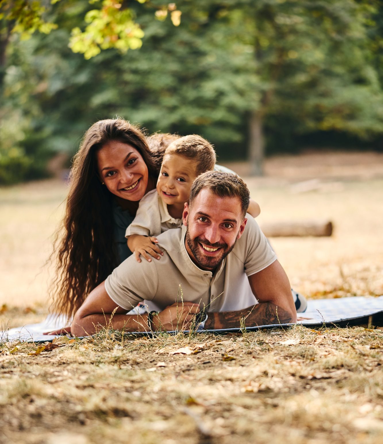 Portrait Of Happy Family